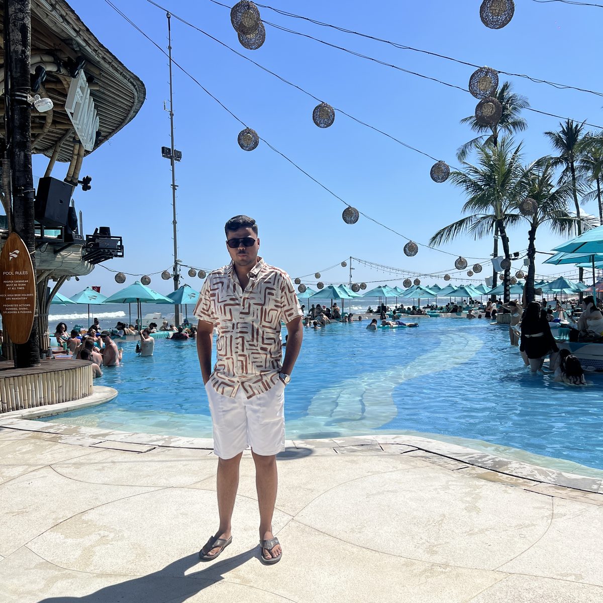 A full day at Finns Beach Club